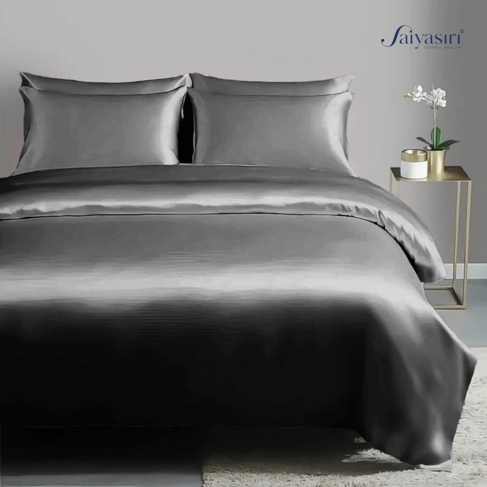 ปลอกหมอนหนุน SAIYASIRI รุ่น SIGNATURE ขนาด STANDARD SIZE 20X26 นิ้ว สี BLACK DIAMOND
